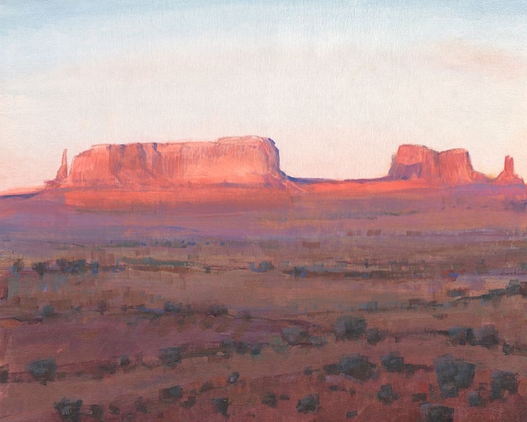 Picture of RED ROCKS AT DUSK I