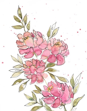 Picture of WATERCOLOR BLOOMS I