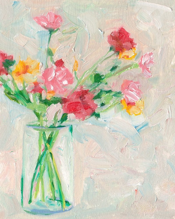 Picture of PAINTERLY SOFT BOUQUET I