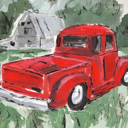 Picture of BIG RED TRUCK I