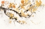 Picture of WATERCOLOR TREE BRANCH I