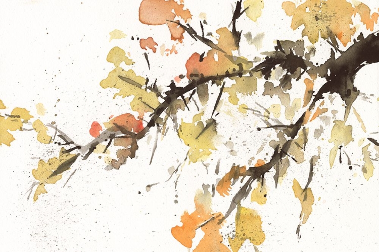 Picture of WATERCOLOR TREE BRANCH II