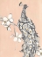 Picture of PEACOCK IN GOLD I