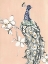 Picture of PEACOCK IN GOLD III