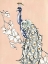 Picture of PEACOCK IN GOLD IV