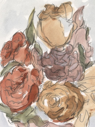 Picture of CROPPED FLORAL ARRANGEMENT II
