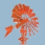 Picture of RUSTY WINDMILL I
