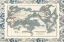 Picture of BORDERED CHART OF THE WORLD