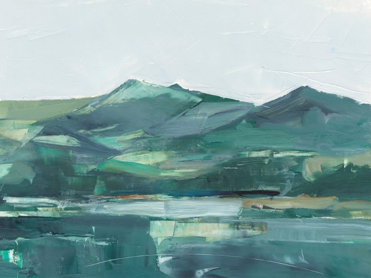 Picture of GREEN GREY MOUNTAINS II