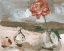 Picture of VASE OF PINK FLOWERS IV
