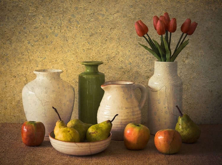 Picture of APPLES PEARS AND TULIPS
