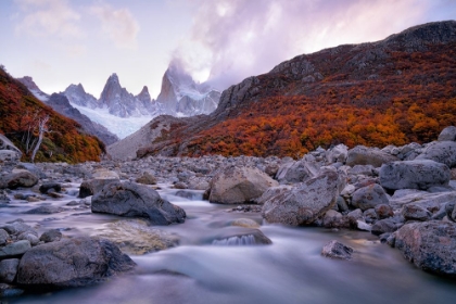 Picture of FITZ ROY UNDER TWILIGHT
