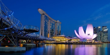 Picture of MARINA SANDS BAY - BLUE HOUR