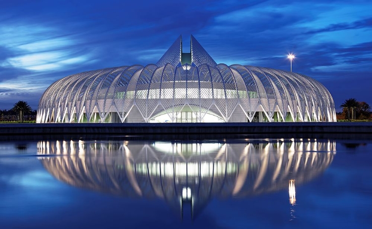 Picture of POLYTECHNIC UNIVERSITY OF FLORIDA AT NIGHT