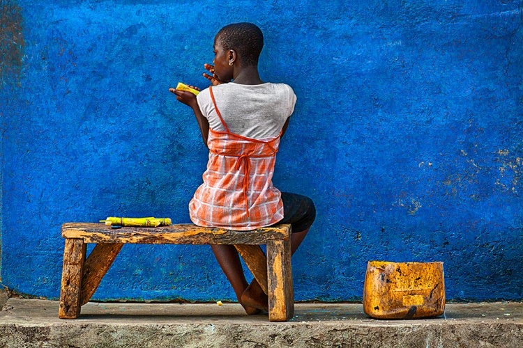 Picture of EATING SUGAR CANE