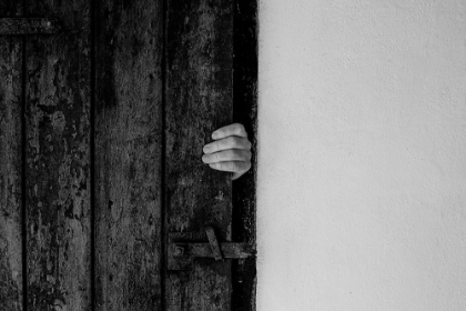 Picture of HAND ON DOOR