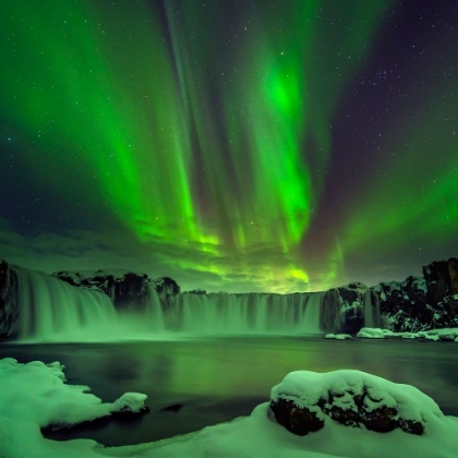 Picture of NORTHERN LIGHT OVER GODAFOSS