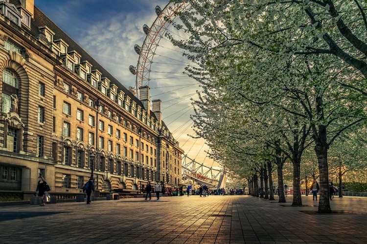 Picture of LAST DAYLIGHTS AT THE LONDON EYE