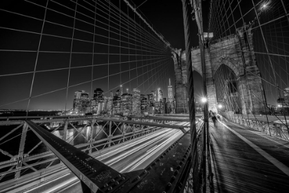 Picture of BROOKLYN BRIDGE LIGHTS