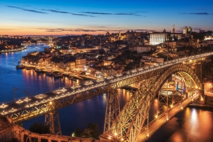 Picture of PORTUGAL - PORTO BLUE HOUR