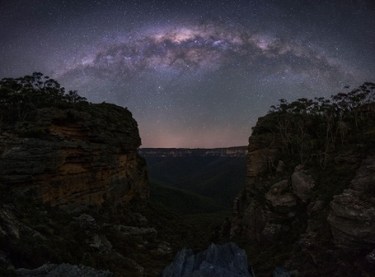 Picture of NIGHT SKY OVER BLUE MOUNTAINS