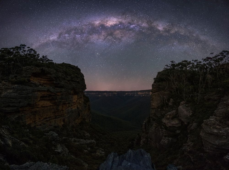 Picture of NIGHT SKY OVER BLUE MOUNTAINS