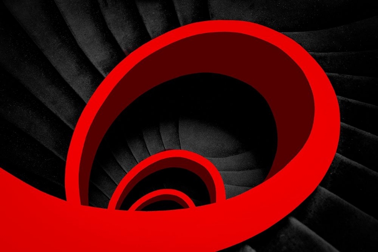 Picture of A RED SPIRAL