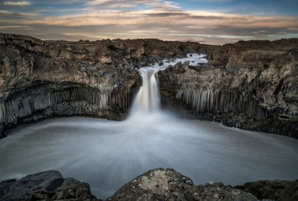 Picture of ALDEYJARFOSS WATERFALL NORTH ICELAND