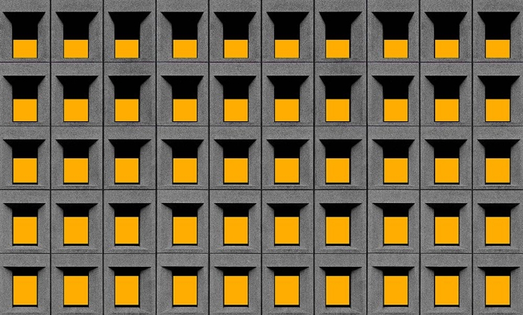 Picture of YELLOW SQUARES