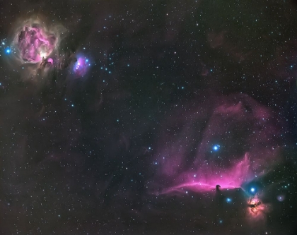 Picture of ORION NEBULA AND THE HORSEHEAD