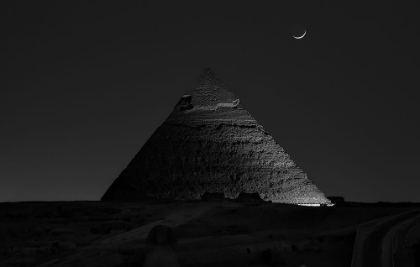 Picture of PYRAMID AT NIGHT