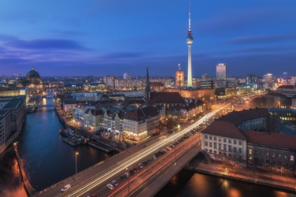 Picture of BERLIN - CLASSIC SKYLINE