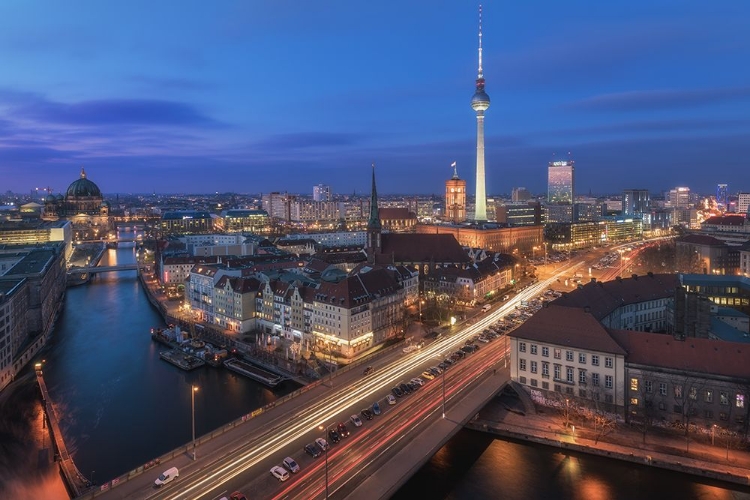 Picture of BERLIN - CLASSIC SKYLINE