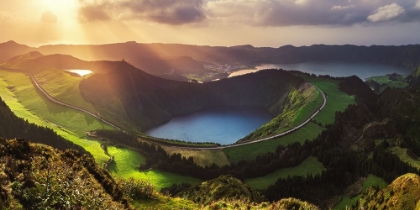 Picture of AZORES - SETE CIDADES PANORAMA