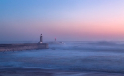 Picture of LIGHTHOUSE IN PORTO-PORTUGAL.