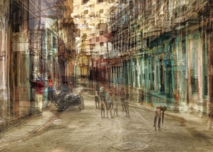 Picture of DAILY SCENE IN CENTRO HABANA