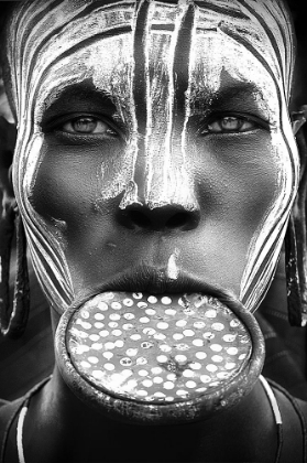 Picture of TRIBAL BEAUTY - ETHIOPIA-MURSI PEOPLE