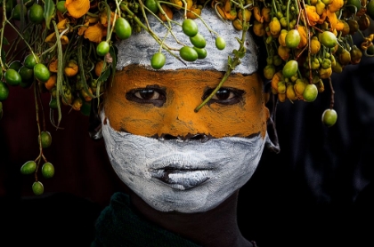 Picture of SURMA TRIBE GIRL - ETHIOPIA