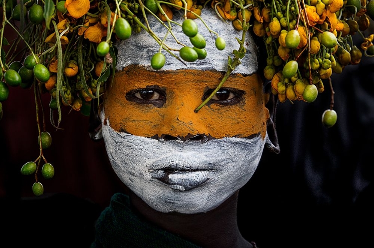 Picture of SURMA TRIBE GIRL - ETHIOPIA