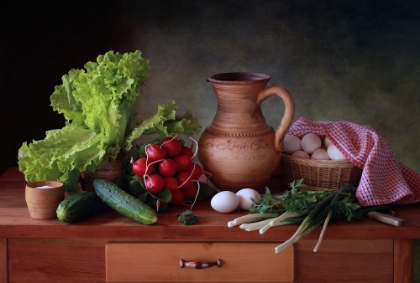 Picture of STILL LIFE WITH VEGETABLES