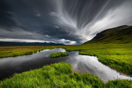Picture of STORMY ICELAND LAKE