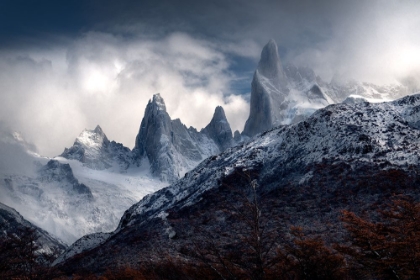 Picture of FITZ ROY COVERED IN CLOUDS