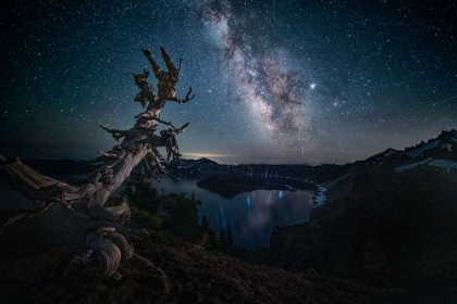 Picture of MILKY WAY OVER CRATER LAKE