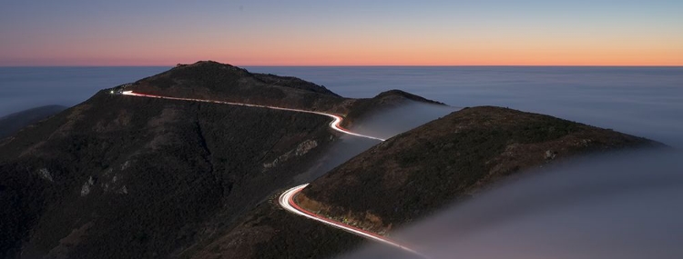 Picture of SUNSET AT SLACKER HILL-SAUSALITO-CA