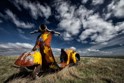 Picture of YELLOW SCOOTER