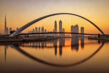 Picture of SUNRISE AT THE DUBAI WATER CANAL