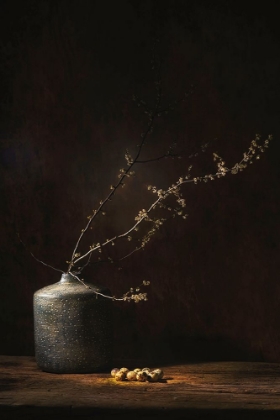 Picture of STILL LIFE WITH BLOSSOM AND EGGS