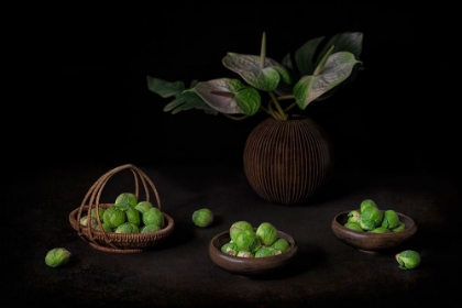 Picture of STILL LIFE WITH BRUSSEL SPROUTS