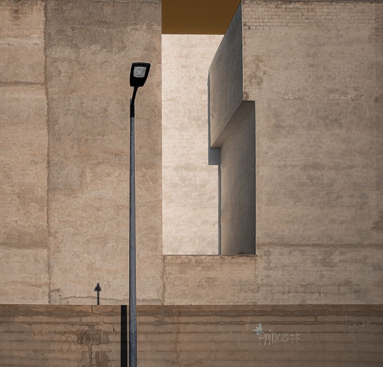 Picture of STREET LAMP WITH SHADOWS