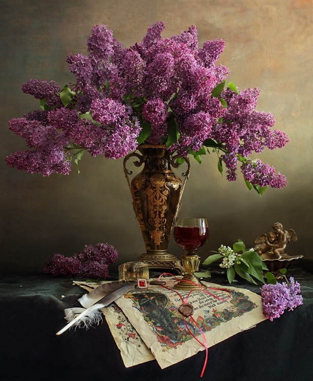 Picture of STILL LIFE WITH FLOWERS